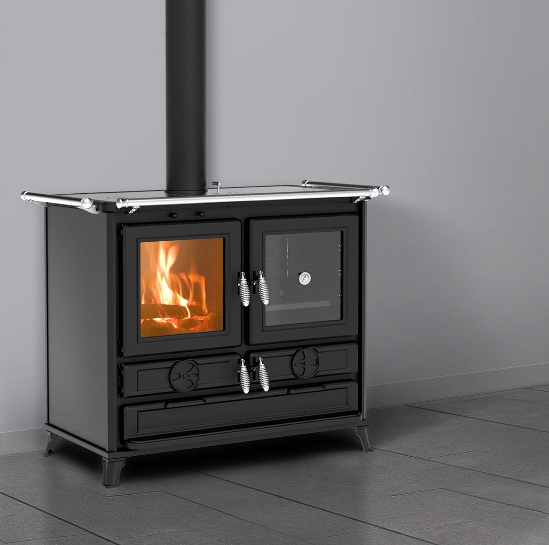 Kominek z płaszczem wodnym  ZUZIA PW 12 kW z akcesoriami  przyłączeniowymi klara - Kominek z płaszczem wodnym  ZUZIA PW 12 kW z akcesoriami  przyłączeniowymi